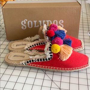 Soludos Pom Pom Mule